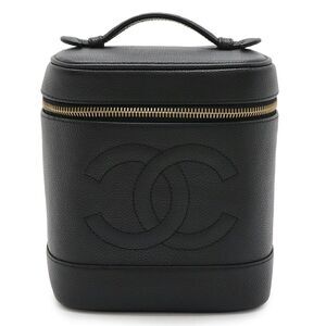 Chanel Coco Mark Caviar Skin Vanity Bag